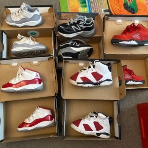 Infant Jordan’s and new balances